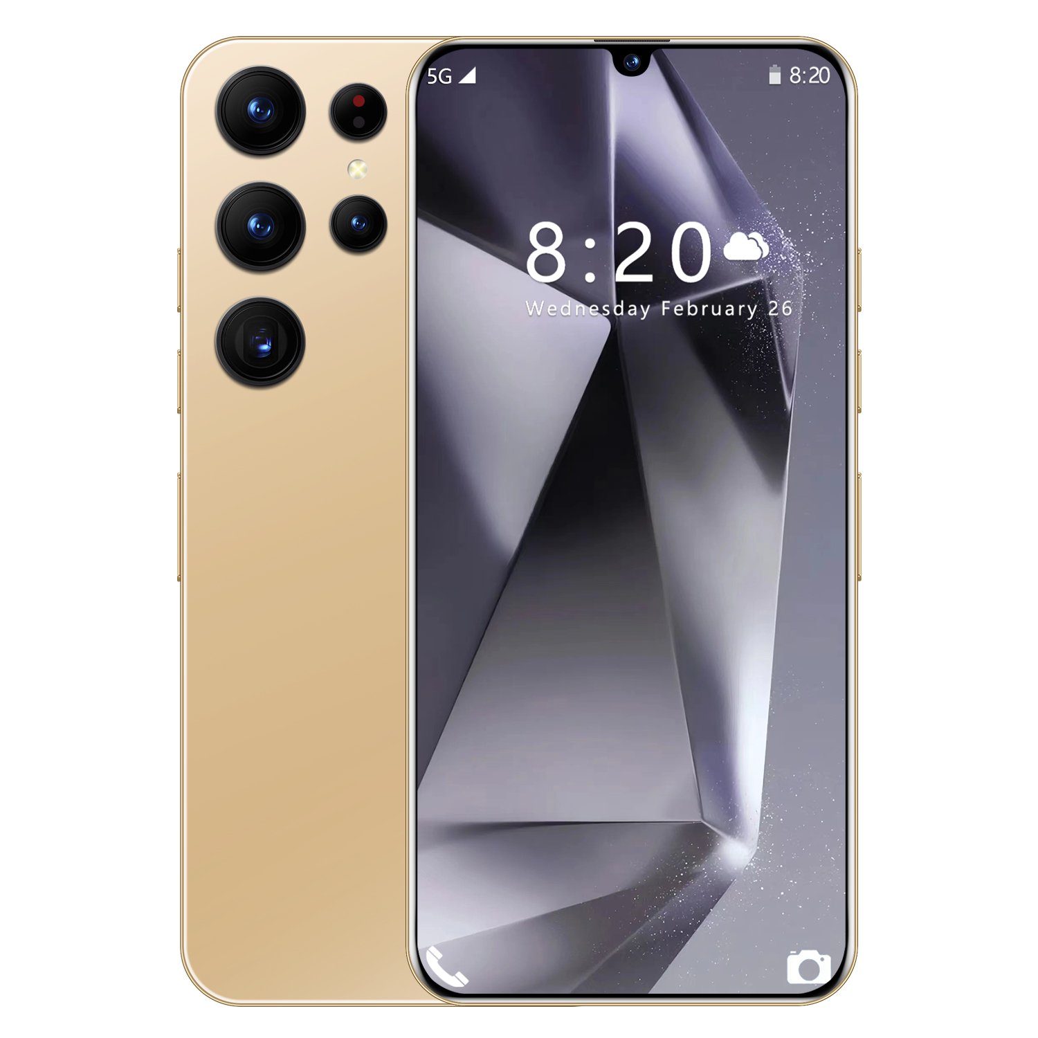 Hot Phone Africa Big Discount S24 Ultra 3G Mobile Phone Dual SIM 1+16GB 6.26 Inch Smart Phone MOQ 1 PCS